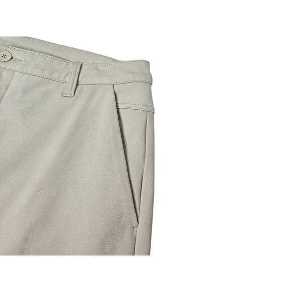 BYLT Premium Basics Everyday Short Chino Men's 32 Actual Beige 8" Inseam EUC - Picture 2 of 12